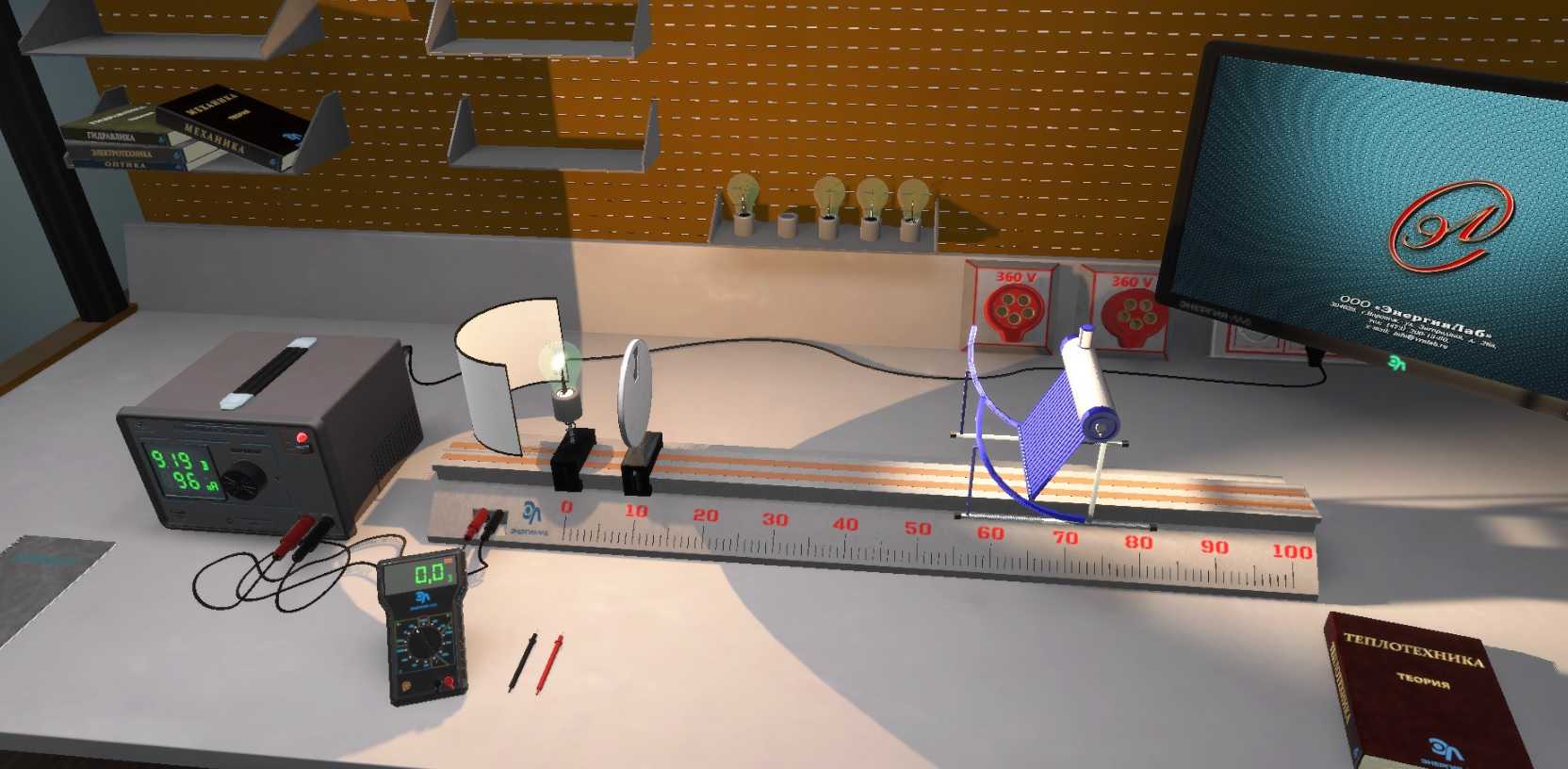 Виртуальная лабораторная работа «Определение коэффициента теплопроводности вещества» — изображение 5