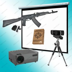 Электронный стрелковый тренажер для стрельбы по проецируемым на экран мишеням "Грань" (макет АК74). Приказ 838 Минпросвещения РФ